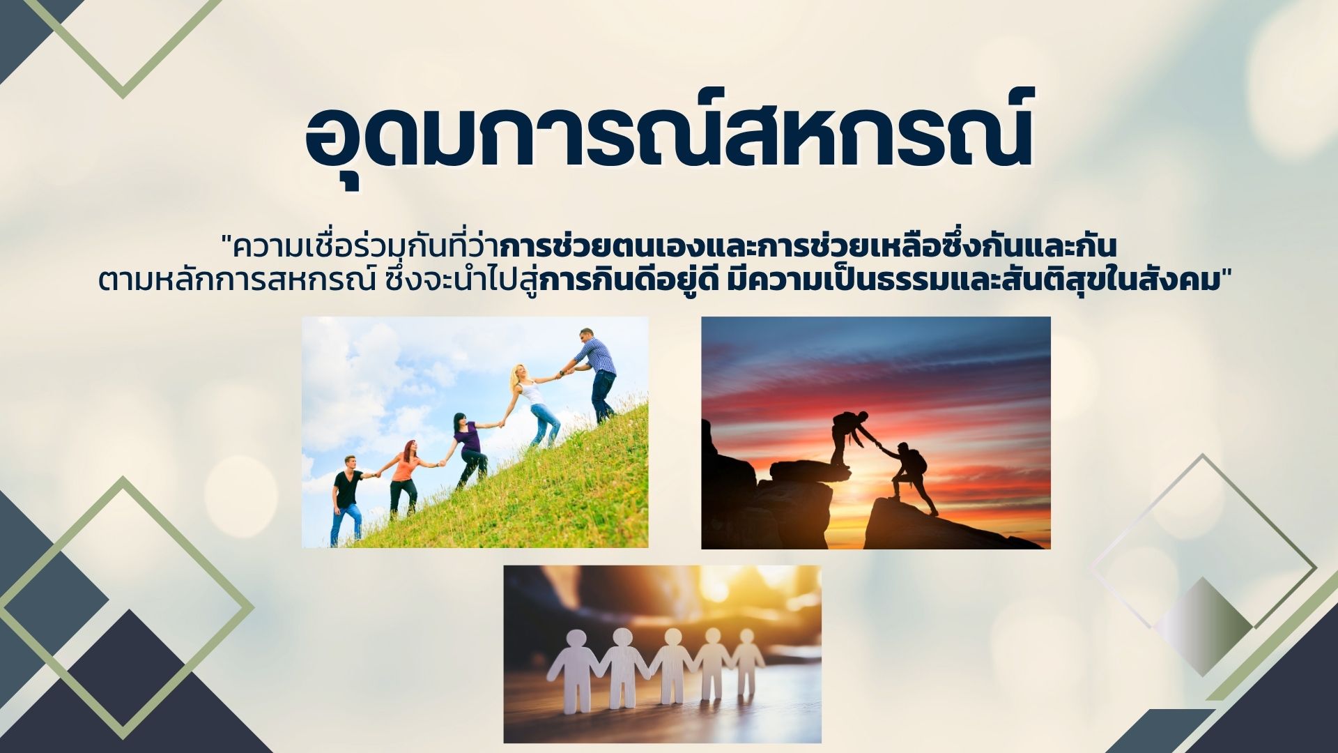อุดมการณ์สหกรณ์