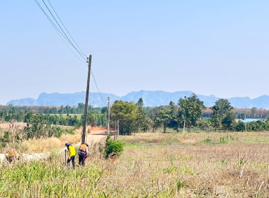 นิคมสหกรณ์ทับเสลา เดินหน้าสำรวจพิกัดวงรอบกันเขต ... พารามิเตอร์รูปภาพ 9