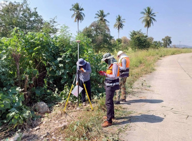 นิคมสหกรณ์ทับเสลา เดินหน้าสำรวจพิกัดวงรอบกันเขต ... พารามิเตอร์รูปภาพ 7