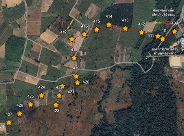 นิคมสหกรณ์ทับเสลา เดินหน้าสำรวจพิกัดวงรอบกันเขต ... พารามิเตอร์รูปภาพ 1