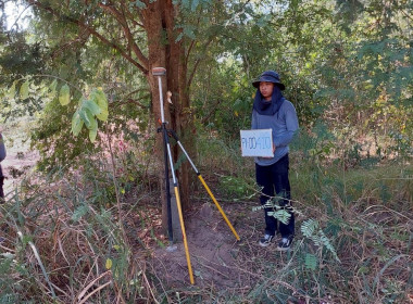 นิคมสหกรณ์ทับเสลา เดินหน้าสำรวจพิกัดวงรอบกันเขต ... พารามิเตอร์รูปภาพ 10