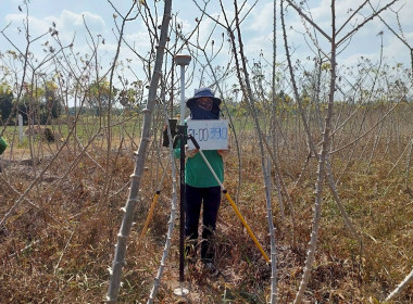 นิคมสหกรณ์ทับเสลา เดินหน้าสำรวจพิกัดวงรอบกันเขต ... พารามิเตอร์รูปภาพ 15