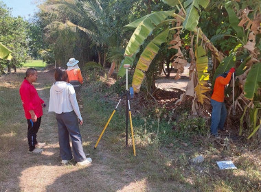 นิคมสหกรณ์ทับเสลา เดินหน้าสำรวจพิกัดวงรอบกันเขต ... พารามิเตอร์รูปภาพ 11