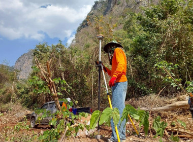 นิคมสหกรณ์ทับเสลา เดินหน้าสำรวจพิกัดวงรอบกันเขต ... พารามิเตอร์รูปภาพ 14