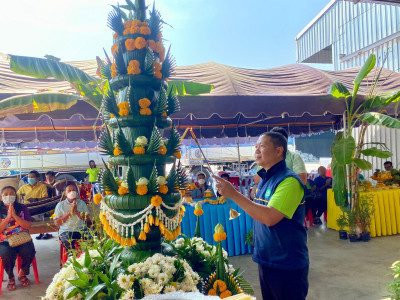 พิธีบายศรีสู่ขวัญข้าว “สหกรณ์การเกษตรศุภนิมิตหนองยายดา ... พารามิเตอร์รูปภาพ 1