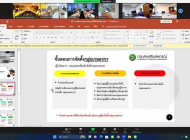 ประชุมหารือแนวทางในการพัฒนากลุ่มชาวสวนยางให้จัดตั้งเป็นนิติบุคคลระหว่างกรมส่งเสริมสหกรณ์และการยางแห่งประเทศไทย ... พารามิเตอร์รูปภาพ 8