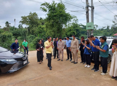 พิธีมอบวุฒิบัตรการอบรมช่างชุมชนและเปิดป้ายโรงน้ำดื่มชุมชน พารามิเตอร์รูปภาพ 3