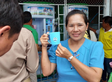 พิธีมอบวุฒิบัตรการอบรมช่างชุมชนและเปิดป้ายโรงน้ำดื่มชุมชน พารามิเตอร์รูปภาพ 15