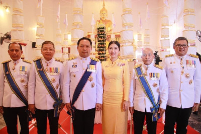 พิธีเวียนเทียนสมโภชน้ำพระพุทธมนต์ศักดิ์สิทธิ์ ... พารามิเตอร์รูปภาพ 1