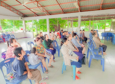 ลงพื้นที่ประชุมชี้แจงประชาสัมพันธ์ประชาชนที่ครอบครองที่ดินในพื้นที่นิคมสหกรณ์ทับเสลา ... พารามิเตอร์รูปภาพ 5