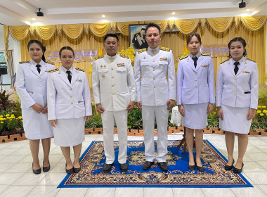 พิธีรวางพานพุ่มดอกไม้สดเนื่องในวันพระบิดาแห่งฝนหลวงประจำปี ... พารามิเตอร์รูปภาพ 11